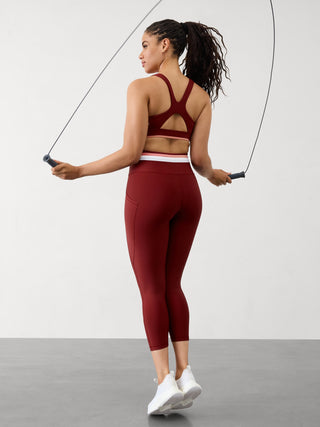 Interval Legging Talle Alto con Bolsillo