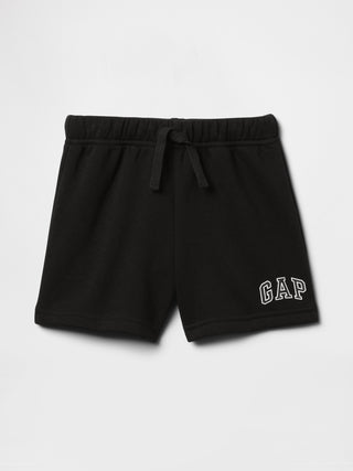 pantalones cortos sin cierres con logo relajado de babyGap.