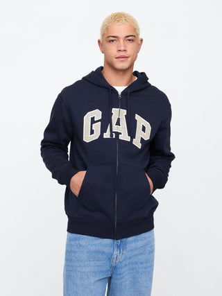 Sudadera con Capucha y Cremallera