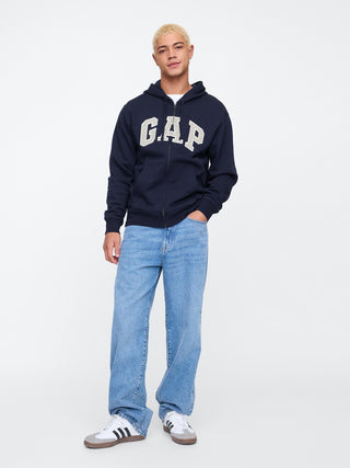 Sudadera con Capucha y Cremallera