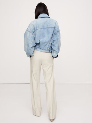 Pantalón Talle Alto con Bolsillos