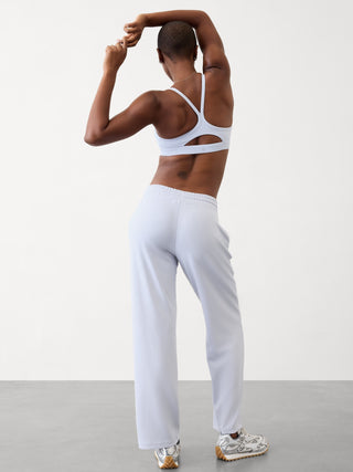 Pantalón Recto Talle Medio con Bolsillos