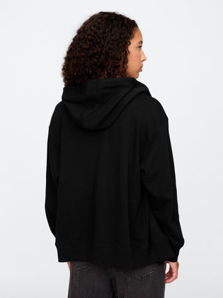 Sudadera Holgada con Capucha y Logo