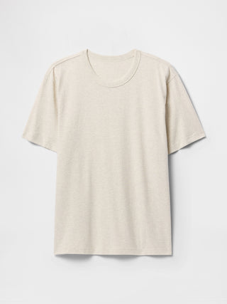 Camiseta Cuello Redondo de Algodón