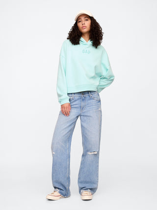 Sudadera Cuello Redondo con Logo