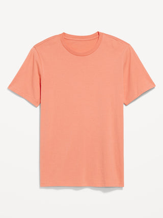 Camiseta Manga Corta Cuello Redondo de Algodón