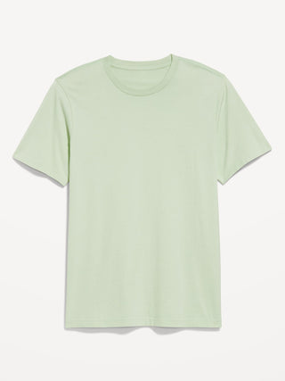 Camiseta Manga Corta Cuello Redondo de Algodón