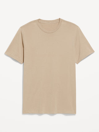 Camiseta Manga Corta Cuello Redondo de Algodón