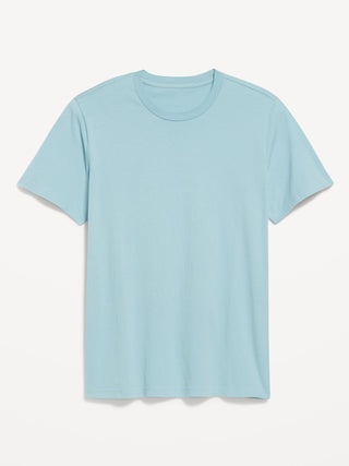 Camiseta Manga Corta Cuello Redondo de Algodón