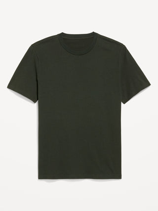 Camiseta Manga Corta Cuello Redondo de Algodón