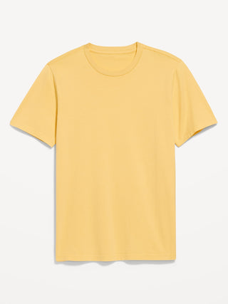 Camiseta Manga Corta Cuello Redondo de Algodón