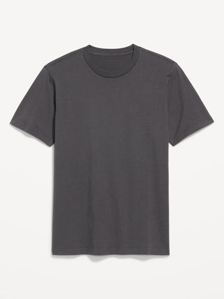 Camiseta Manga Corta Cuello Redondo de Algodón