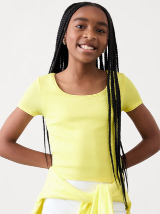 Camiseta Corta sin Costuras, Niña