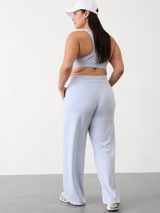 Pantalón Recto Talle Medio con Bolsillos