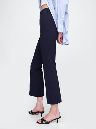 Pantalón Capri Talle Alto con Cintura Elástica