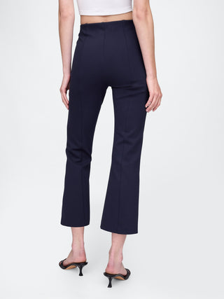 Pantalón Capri Talle Alto con Cintura Elástica