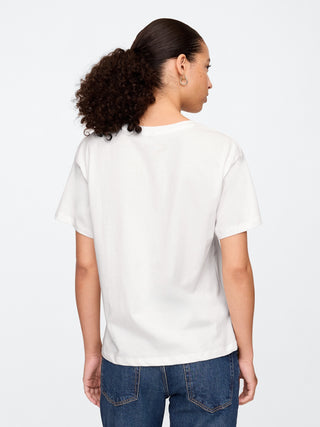Camiseta Manga Corta con Gráfico Snoopy