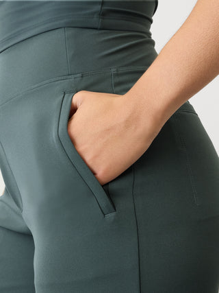 Pantalón Talle Alto con Bolsillos