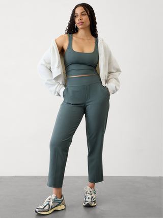 Pantalón Talle Alto con Bolsillos