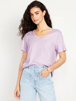 Camiseta Manga Corta Cuello V