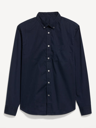 Camisa Manga Larga con Botones de Algodón