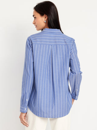 Camisa Manga Larga Estampado Rayas