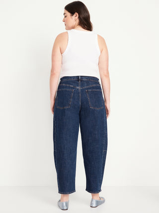 Jeans Talle Alto Corte Barrel