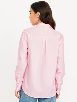 Camisa Clásica Manga Larga con Bolsillo
