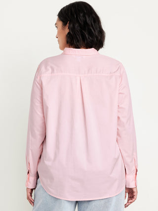 Camisa Clásica Manga Larga con Bolsillo