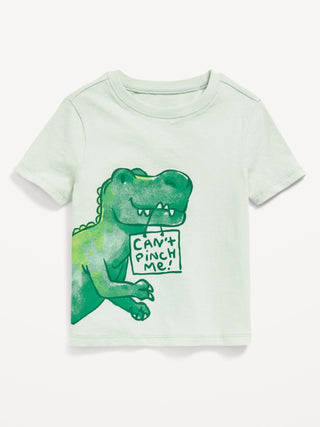 Camiseta Manga Corta con Gráfico, Bebé