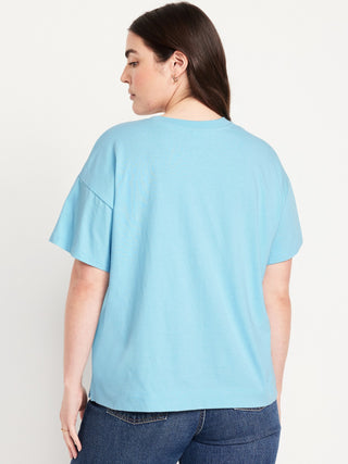 Camiseta Manga Corta de Algodón