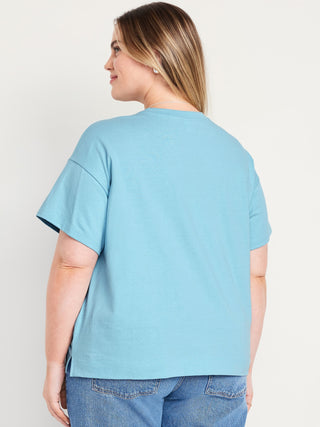 Camiseta Manga Corta de Algodón