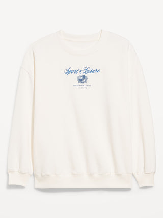 Sudadera Cuello Redondo con Gráfico