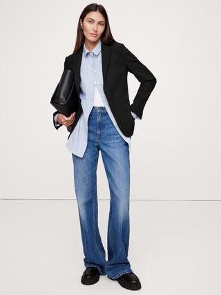 Blazer Regular Fit con Botones