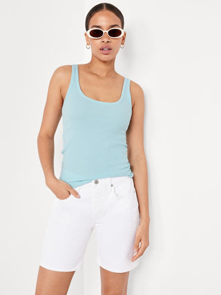 Camiseta Acanalada de Tirantes