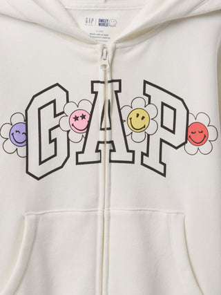 Sudadera con Capucha y Logo, Niña
