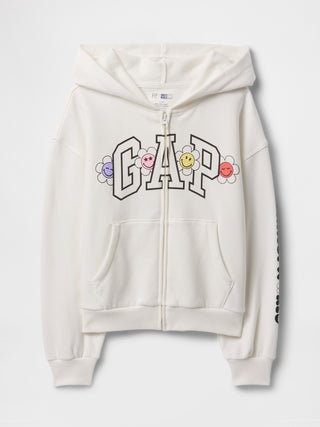 Sudadera con Capucha y Logo, Niña