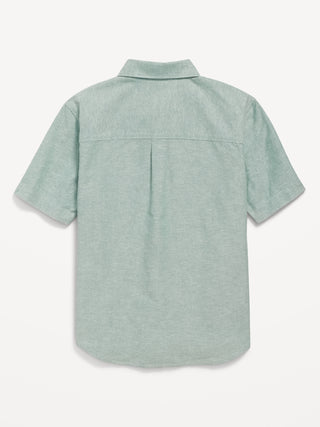 Camisa Manga Corta con Bolsillo, Niño