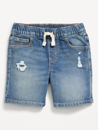 Short Denim con Cintura Elástica, Bebé