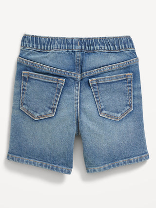 Short Denim con Cintura Elástica, Bebé