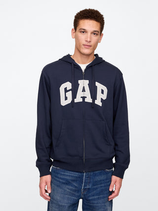 Sudadera con Zipper y Logo