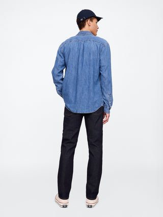 Jeans rectos.