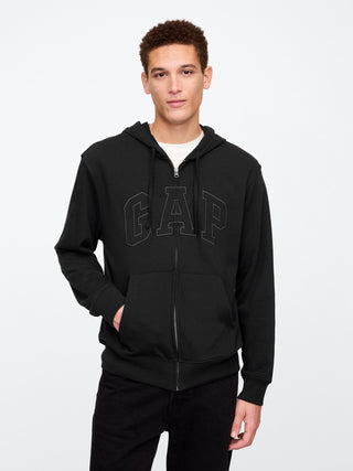 Sudadera con Zipper y Logo