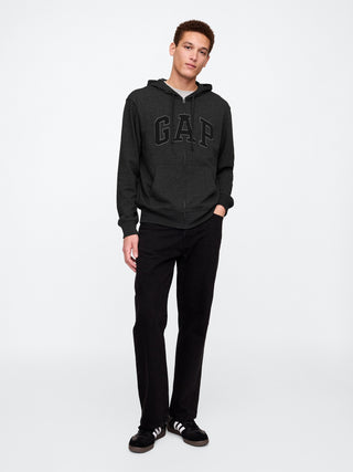Sudadera con Zipper y Logo