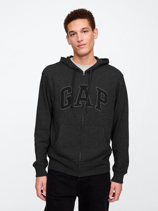 Sudadera con Zipper y Logo