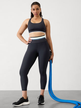 Interval Legging Talle Alto con Bolsillo