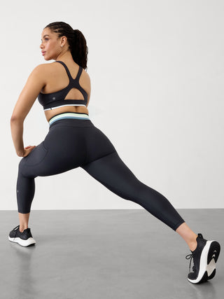 Interval Legging Talle Alto con Bolsillo