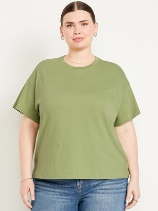 Camiseta Manga Corta de Algodón