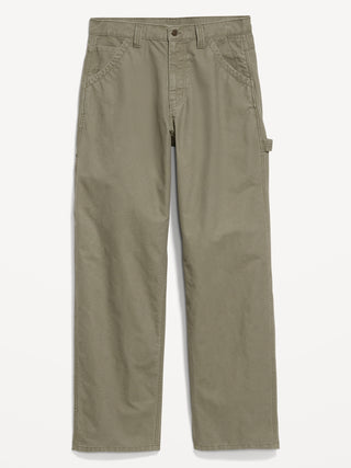 Pantalón Holgado con Bolsillos de Algodón