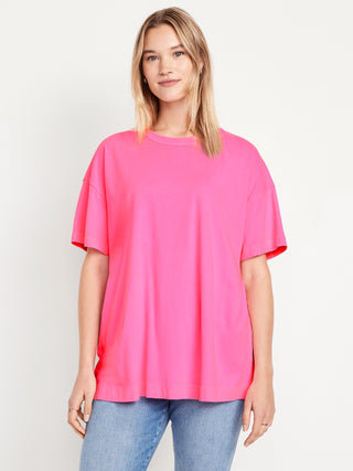 Camiseta Oversize de Algodón